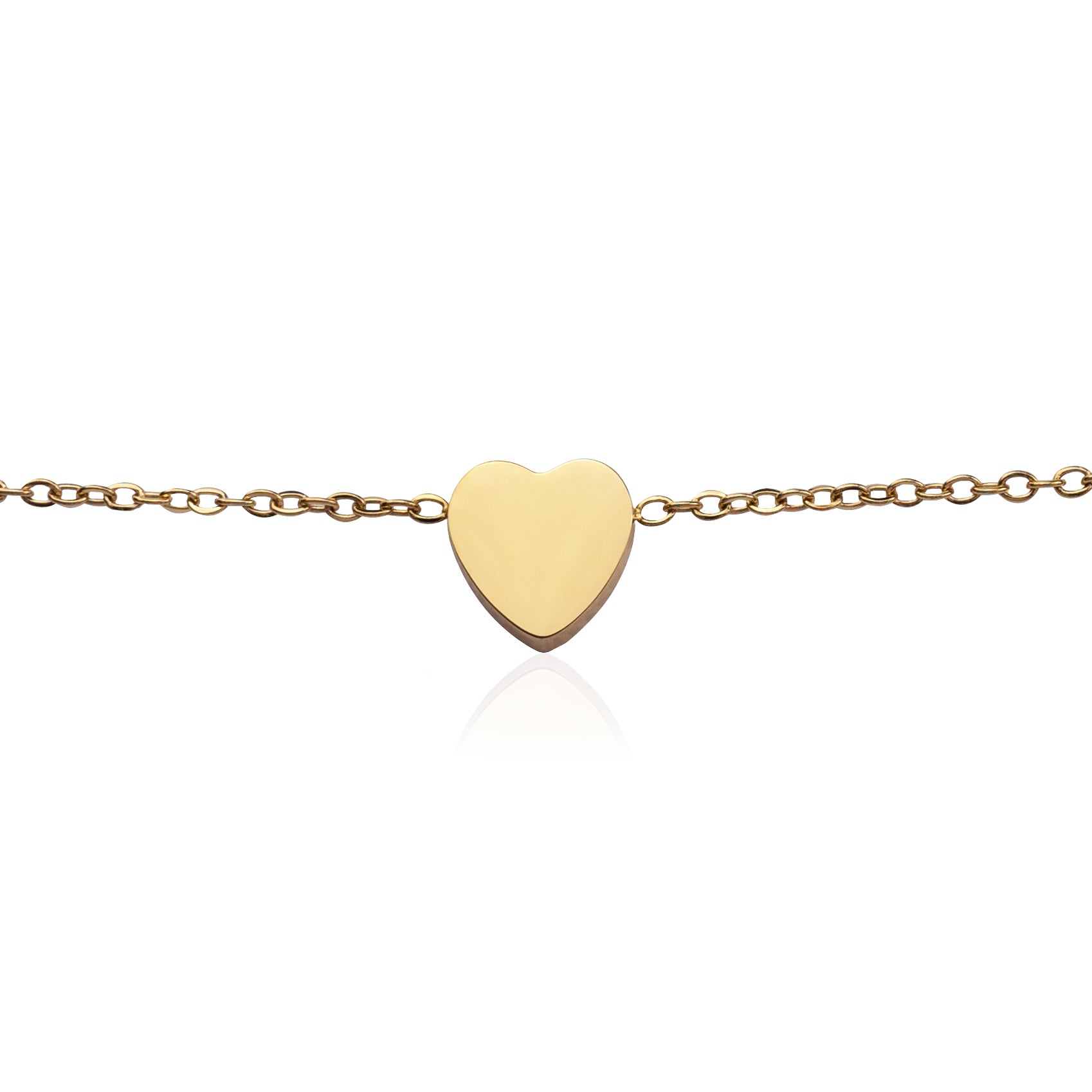 Armband Herz Gold
