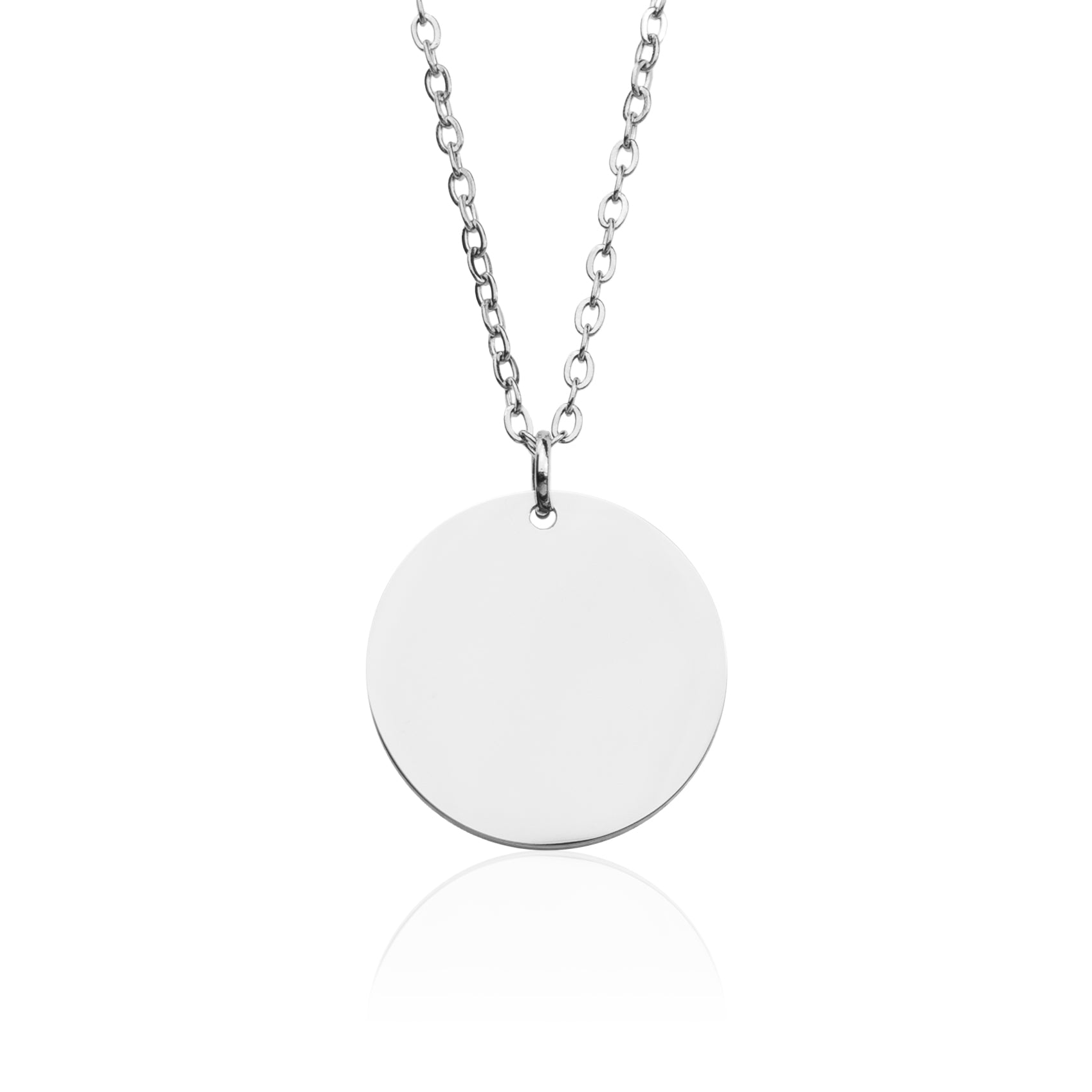 Halskette Kreis Silber