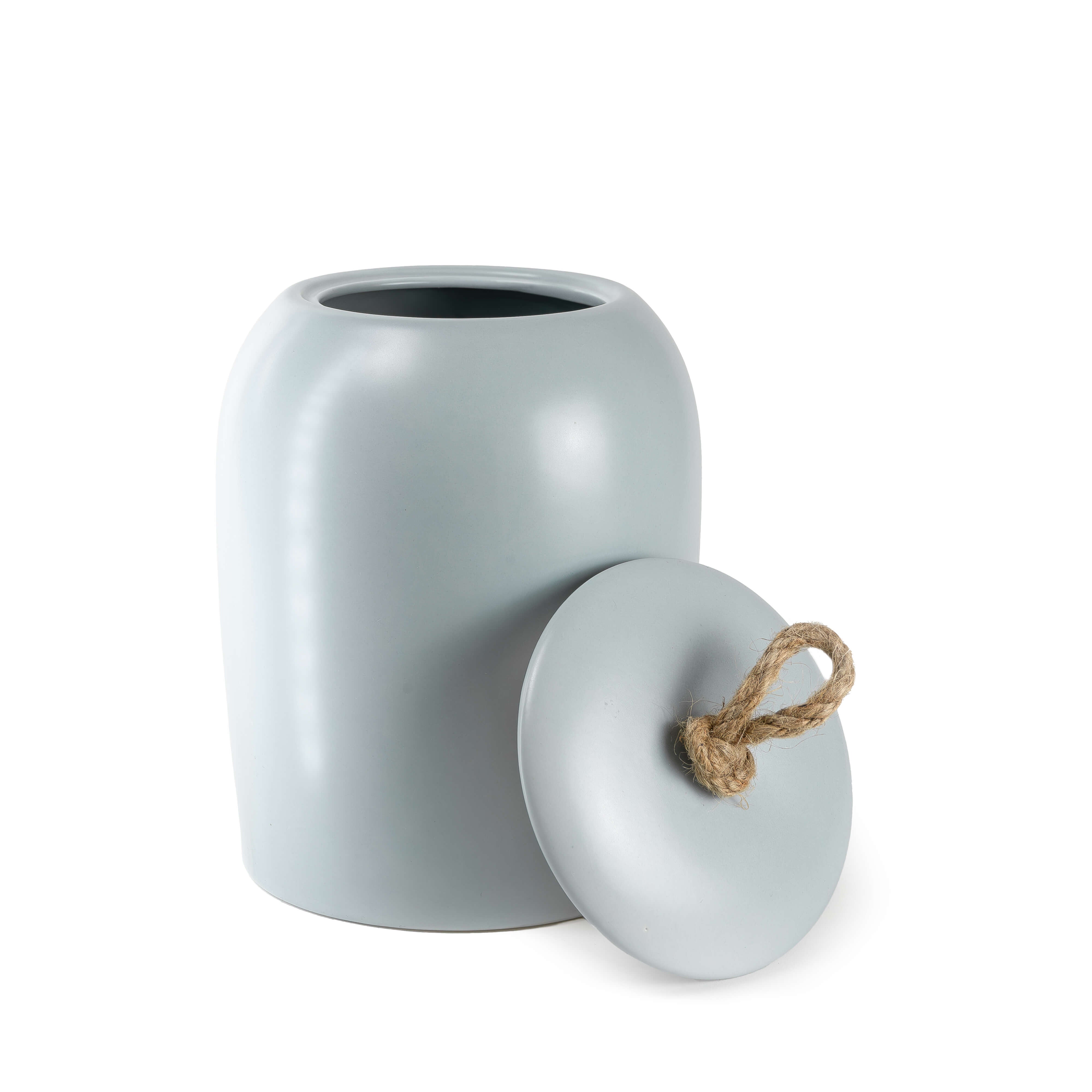 Tierurne Keramik Grau