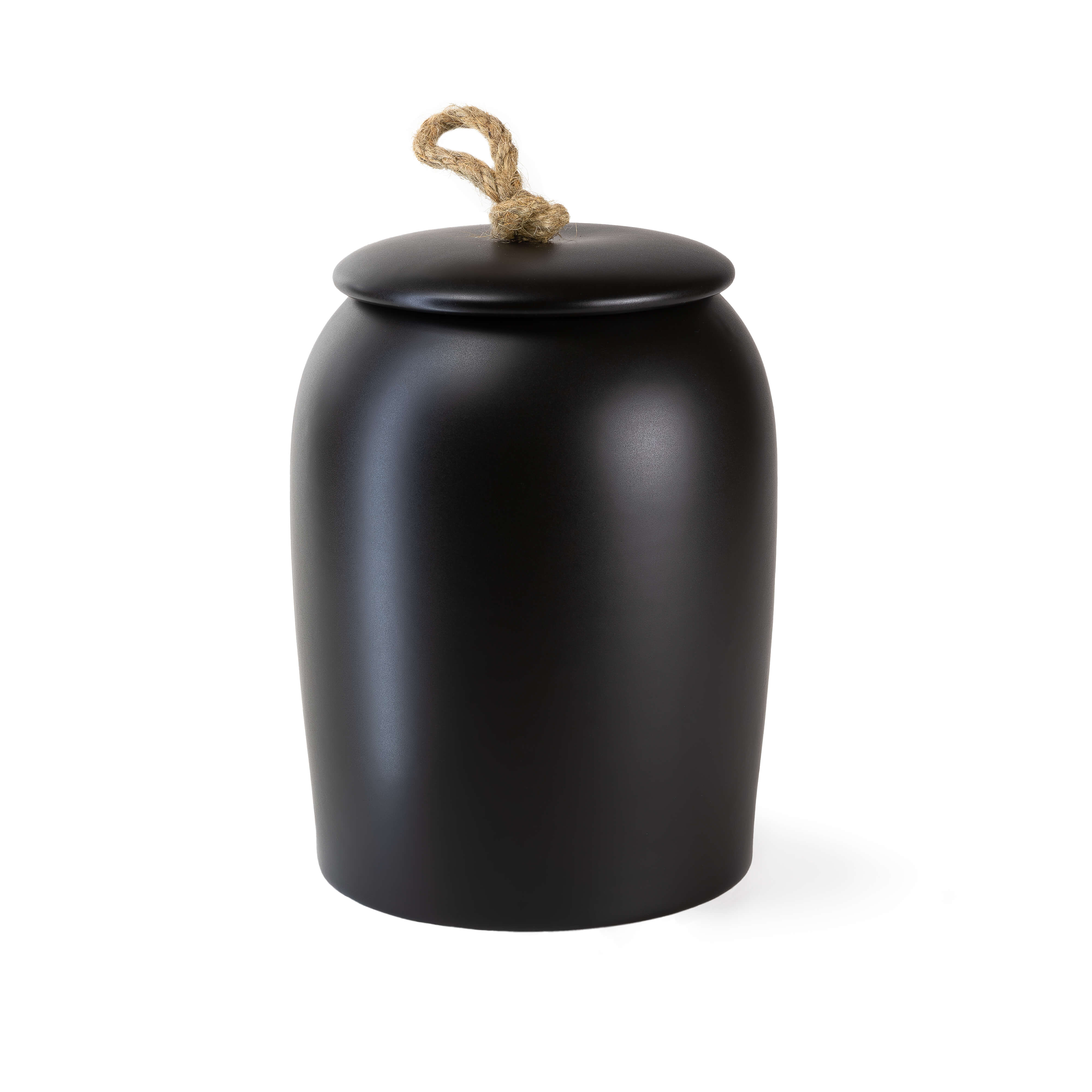 Tierurne Keramik Schwarz